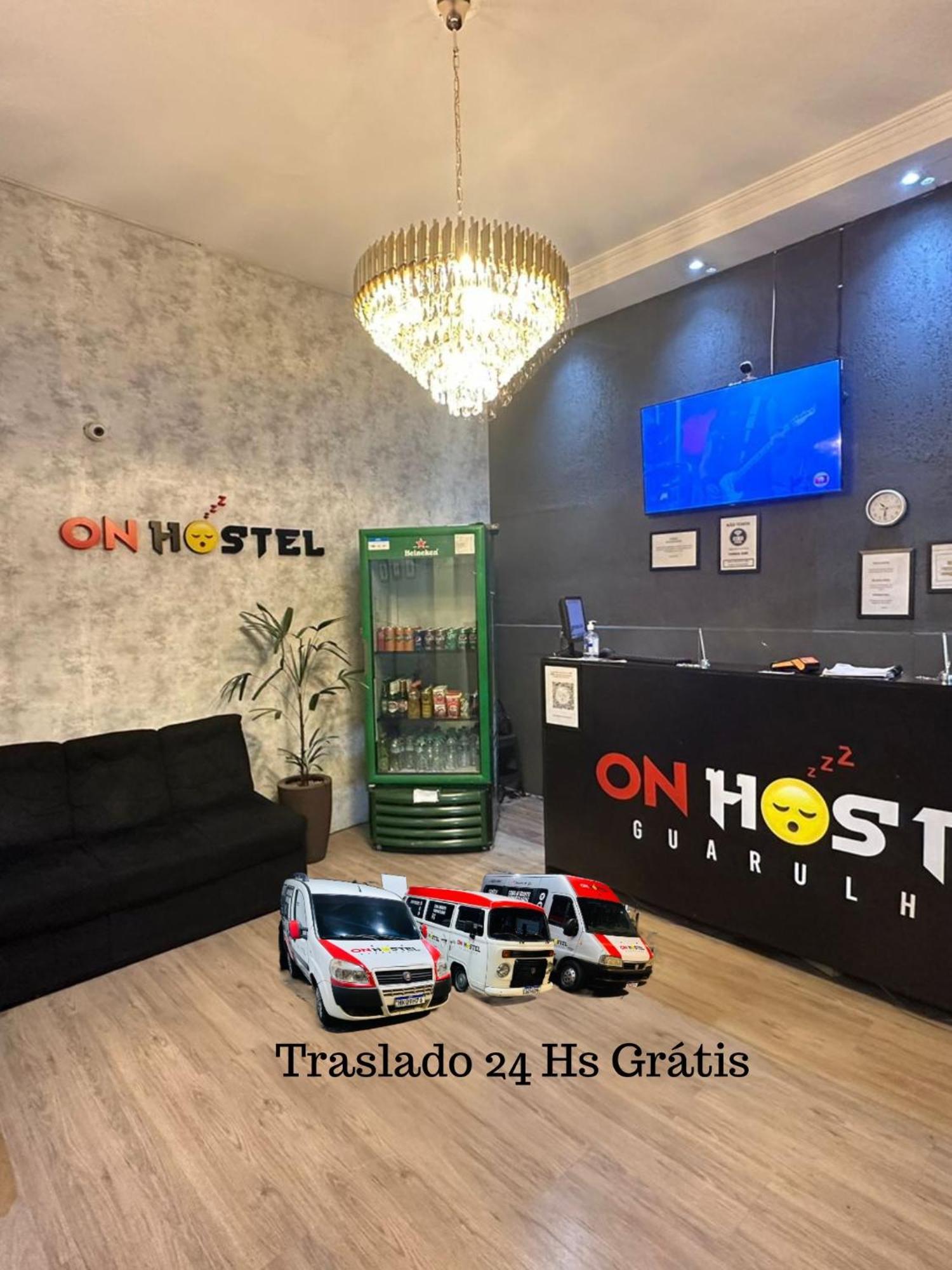 On Hostel II Gru Aeroporto Translado 24 Hs Guarulhos Eksteriør bilde